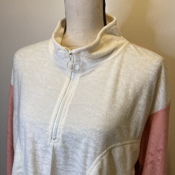 Revolve L*Space Best Life Terry Pullover in Primrose & Cream XL - Picture 8 of 12